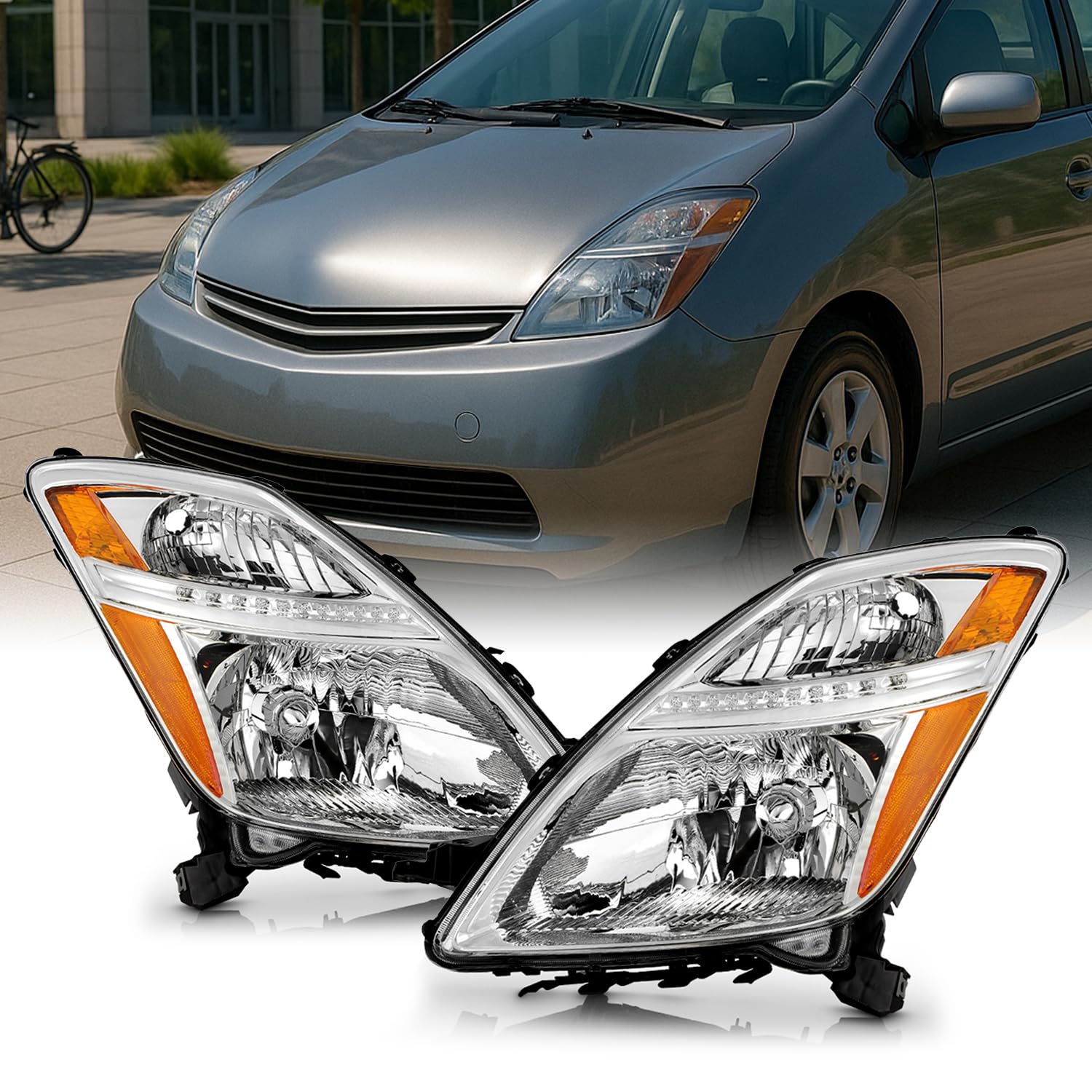 アクセサリー PRIUS- Amazon.com: AKKON - For 2006-2009 Toyota Prius Hybrid OE